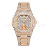 Un Producto de Dropshipping Lleno de Diamantes, Relojes para Hombre de Moda Hip-Hop Europeo y Americano, Esfera Grande Correas de Acero, Relojes para Hombre Impermeables que No se Desvanecen