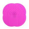 Almohadilla de Limpieza de Brochas de Maquillaje de Silicona Almohadilla de Lavado de Silicona Huevo Almohadilla de Limpieza de Lápices de Maquillaje Almohadilla para Brochas de Maquillaje