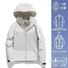 Casa de Pájaros mismo estilo cortavientos e impermeable chaqueta de plumas para hombres y mujeres, conjunto de 3 en 1 para exteriores 0.05 kg pieza, traje de montañismo tamaño pequeño 26
