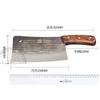 Cuchillo para Huesos Personalizado Cuchillo para Rebanar Hogareño Afilado Carne Compacto Cuchillo para Huesos de Dama Set para Cortar Huesos