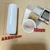 Peças de máquinas têxteis Peças de retorcedeira Peças de grande bobina Dongxing Lilai Suporte limitador Assento da mola Mola de tubo branco