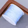 Balde pequeno A-line Acessórios de joias DIY, pulseira de cordão trançado colorido feita à mão, material de cordão semiacabado para tecelagem de nó chinês