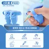 Porta Lápices Corrector Forma de Príncipe Gato Postura al Escribir Silicona Suave Corrige la Postura de Sujetar el Bolígrafo Práctica Cubierta de Lápiz