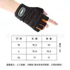 Luvas de Fitness Cruzadas Meio Dedo para Pulso Primavera e Outono Masculinas Anti-desgaste Meio Luvas de Ciclismo Proteções de Pulso Esportes Barra Horizontal Estilo Feminino