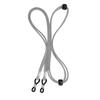 Cordón antipérdida para gafas, de terciopelo y cuero, ajustable, para deportes, multicolor, retráctil
