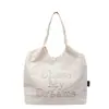 Bolsa de Hombro Bordada con Letras Estilo Coreano para Mujer, Bolso de Mano Ligero de Nylon de Gran Capacidad Nuevo, Bolso Cruzado Casual para el Hombro