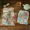 Adesivos de Paisagismo em Miniatura Zaomu, o Veado Branco do Livro das Montanhas e Mares, Tema Mitológico, Brinquedo Divertido de Colagem 3D para Paisagismo Feito à Mão