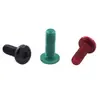 Tornillos para Portabidones de Bicicleta Transfronterizos Aluminio 7075 Cabeza de Flor de Ciruelo para Portabidones de Bicicleta de Montaña, Carretera, Plegable
