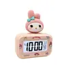 Nuevo Reloj Despertador Mini Muñeca Grande Sanrio Lindo Silencioso Multifuncional Portátil Compacto para Escritorio de Estudiante