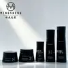 Frasco cônico 30ml-120ml loção essência frasco de vidro 50g100g frasco de creme clareador facial frasco de creme