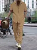Traje Casual Esportivo Tendência Verão Europeu e Americano Transfronteiriço Amazon Aliexpress Terno Masculino Jacquard Gola Lapela Calça
