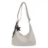 Bolso tote cruzado de gran capacidad para mujer, nueva colección otoño/invierno 2026, bolso de hombro para el trabajo y los desplazamientos, bolso vintage marrón para el hombro