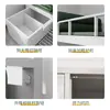 Unidade de Cama Elástica Tipo 14 com Estrutura de Ferro, Cama Superior e Mesa Inferior, Armário de Armazenamento, Escrivaninha para Dormitório de Funcionários