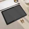 Tapete de Chão Listrado Boêmio Retrô para Porta de Entrada, Capacho Antiderrapante e Resistente a Manchas para Quarto e Sala de Estar, Tapete Absorvente de Água Estilo Étnico