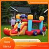 Castelo Inflável para Crianças, Trampolim Inflável Infantil para Interior e Exterior, Escorregador de Tecido Oxford, Escorregador Personalizado, Castelo Travesso