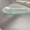 Fornecimento direto da fábrica Prato de frutas de vidro cristal Prato de frutas de vidro criativo Prato de frutas de vidro em formato de coração Prato de frutas de vidro europeu
