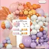 Set de Globos de Látex Amazon Transfronterizo Arreglo Personalizado para Fiesta de Cumpleaños Combinación de Cadena de Globos Arco de Globos Venta al por Mayor