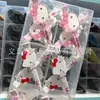 Lindo Lazo Gatito Kt Pinza de Pato Grande 12cm Clip de Flequillo de Niña de Dibujos Animados Pinza para Peluquería Maquillaje Pasador