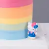 Adornos Decoración Pastel Bebé Niños Corazón Girly Gato Kt Montaje Cumpleaños Hola Dibujos Animados Set Princesa