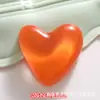 Nuevo color macarrón hielo a través del amor accesorios de resina DIY funda de teléfono móvil pinza para el pelo colgante pegatina para refrigerador parche hecho a mano