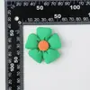 Accesorios Florales Coloridos Estilo K Muñeca Rellena de Algodón DIY Joyería Flor Textil Ropa Colorida Broches para Niños Accesorios
