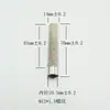 Cubierta Protectora de Sonda para Sensor de Temperatura y Humedad Sensible a Altas Temperaturas de Metal sht10 11 20 30 Módulo Carcasa a Prueba de Polvo