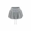Otoño 2026 Nuevo Estilo Coreano Chica Picante Diseño de Cordón Tulipa Falda Corta Moda Femenina Temperamento Elegante Adelgazante Falda Esponjosa