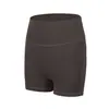 Shorts de Yoga Transfronteiriços de Cintura Alta com Efeito Pêssego, Justos, para Corrida e Treino, Roupa Externa, Calças Esportivas de Três Pontos, Shorts de Fitness