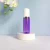 Em Estoque Frasco Espumador Roxo Transparente de 60ml, Limpador Facial, Sabonete Líquido para Mãos Frasco PET, Frasco Espumante Portátil de Mousse, Frasco Reutilizável