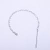 Pulsera de Hoja de Acero Inoxidable Chapado al Vacío en Oro de 18K Conservación del Color Tobillera DIY Cadena para Cintura Collar de Acero de Titanio Cadena de Joyería Fabricante