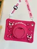 En stock para funda de iPad ranura para lápiz oso fresa min air5 10.9 funda plana
