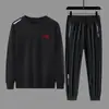 Traje Deportivo para Hombre 2023 Otoño Nuevo Marca Trendy Sudadera Guapa con Ropa Deportiva Casual Engrosada para Jóvenes y Personas de Mediana Edad