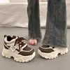 Zapatillas de moda 2026 nuevo modelo de verano para estudiantes, transpirables, a la moda, versátiles, de suela gruesa, ligeras, estilo 'dad shoes' para mujer