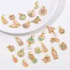 Método Antigo Cabacinho para Pingente de Óleo Gotejante Paz e Alegria Riqueza e Sorte Pingente de Transferência Chaveiro de Liga Metálica com Pingente Gotejante Ornamentos DIY