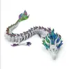 Impressão 3D Rei Dragão do Mar Oeste Ao Salta Modelo da Tia Articulado Móvel Dragão Nezha Rei Dragão do Mar Oeste Adornos de Mão Presente