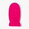 Gorro de punto con pasamontañas de tres agujeros para otoño e invierno, para hombre y mujer, de acrílico de color sólido, cálido, para invierno, venta al por mayor