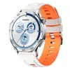 Correa de Silicona de 22 mm Adecuada para Huawei Watch3 Watch Gt4 Nueva Apariencia de Patrón de Neumático Correa de Silicona de Dos Tonos