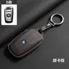 Adecuado para BMW Serie 5 530Li Cubierta Especial para Llave Nueva Tres Hojas 325 Bolsa para Llave con Hoja Caballo 7 Hebilla de Bolsa para Coche
