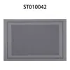 Mantel individual Teslin Estilo Europeo Moderno Minimalista Diagonal Estilo Occidental PVC Tejido Marco Simple/Doble Mantel Individual Mesa de Comedor Mantel Individual Venta al por Mayor