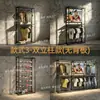 Estanterías y vitrinas personalizadas para exhibición de productos de exterior para centros comerciales, cadenas de tiendas de ropa para hombre y tiendas de ropa deportiva