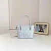 2026 Nuevo Estilo Coreano Moda Versátil Cotidiana Bolso Caja de Puntos Bolso de Hombro Cruzado de Nicho de Gama Alta