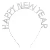 AliExpress Caliente Comercio Transfronterizo Comercio Exterior Alfabeto FELIZ AÑO NUEVO Feliz Año Nuevo Diadema de Pedrería Accesorios para el Cabello