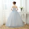 Vestido de Casamento Colorido 2026 Novo Estilo Saia Tutu para Apresentação Solo Vestido Longo para Estúdio Fotográfico de Anfitrião Vestido de Apresentação para Reunião Anual para Mulheres