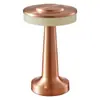Lámpara de Mesa con Mancuernas LED de Amazon Carga USB Moderna Minimalista Atmósfera Creativa Luz Nocturna Bar Luz de Grifo Metálica