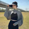 Ropa de verano nueva para mujer de seda helada con protección solar, protección UV, súper elegante y versátil, adecuada para ciclismo, conducción y protección solar al aire libre