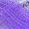 Nuevas cuentas de vidrio transparente de 8 mm para pintar, cuentas sueltas de cristal hechas a mano, pulsera de joyería DIY, transmisión en vivo exclusiva de TikTok