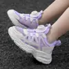 Zapatos Deportivos para Niña 2026 Niña Bebé Malla Transpirable Huecos Zapatos de Malla Simple Nuevo Estilo Verano Zapatos de Papá para Niños Modernos