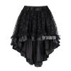 Palace Bundle Terno Lolita Saia Costas Zip Meia Saia Preto Mesh Vestido Prom Vestido Saia Combinando