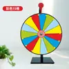 Rueda de la Fortuna para Transmisión en Vivo, Activity Prop de Enseñanza, Juego de Sorteo Borrable, Ruleta Pequeña de Escritorio