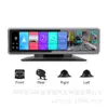Grabadora de conducción con navegación Android 4G 4 grabaciones de video simultáneas Control por voz Bluetooth Monitoreo remoto